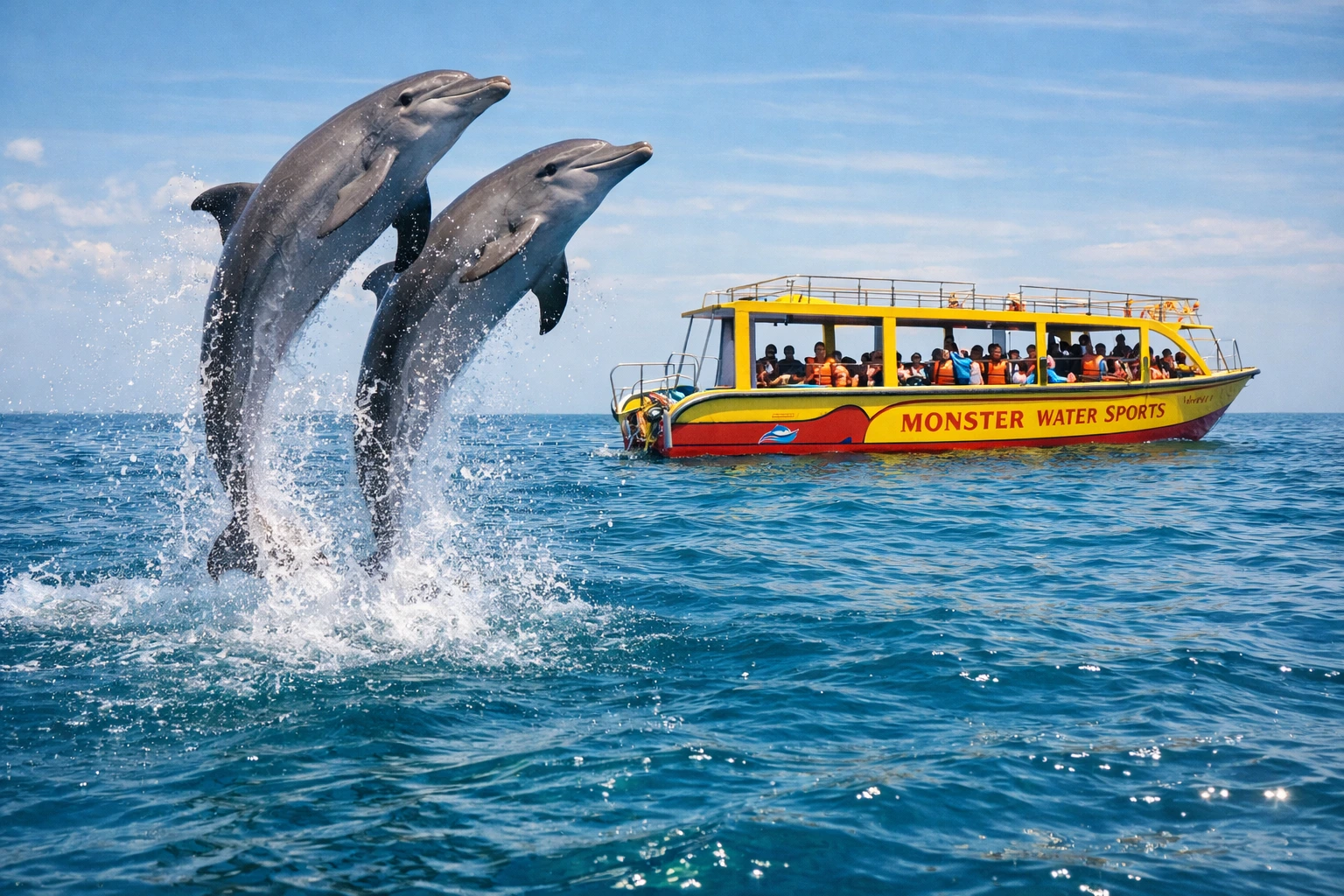 Dolphin Watching Boat Tour Gokarna
