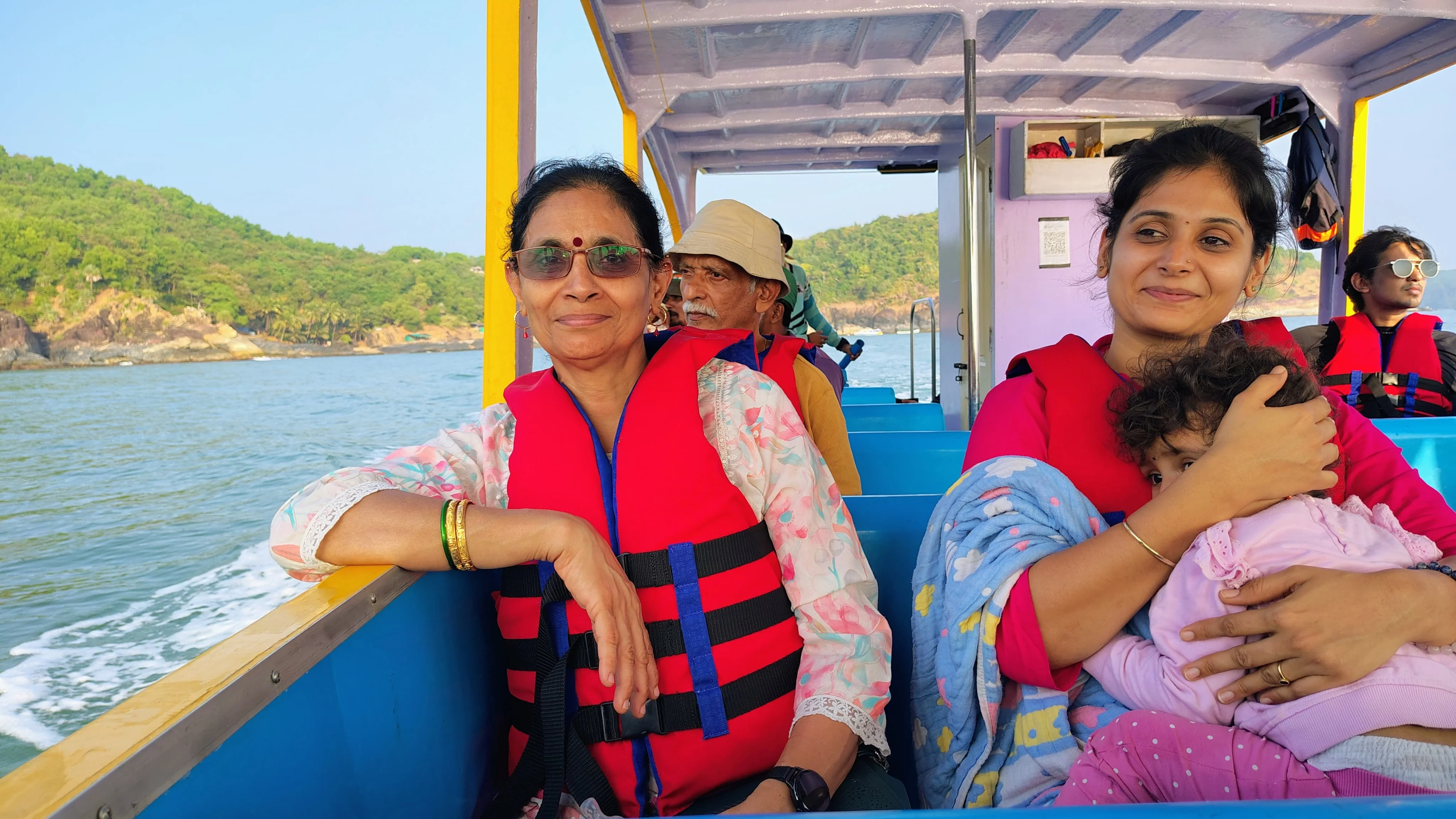 Boat Ride Family Gokarna