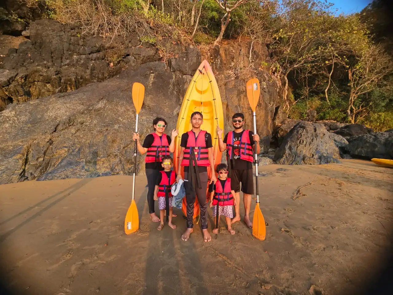 Kayaking in Gokarna